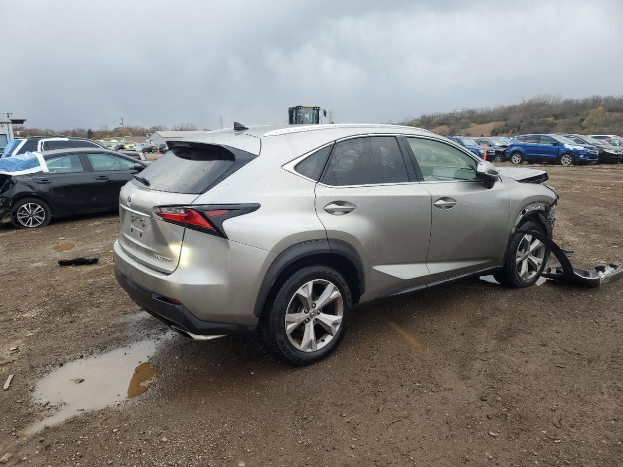 2017 Lexus NX VIN JTJBARBZ8H2133348 Copart auction photo, front end damage thumbnail 3
