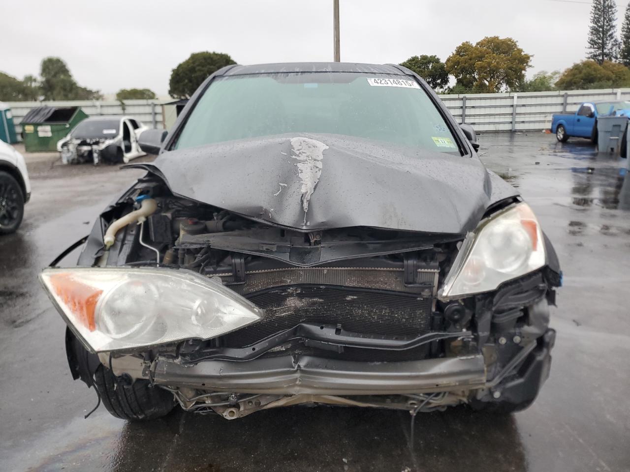 2011 Honda CR-V VIN 5J6RE4H72BL047432 Copart auction photo, front end / rear end damage thumbnail 5