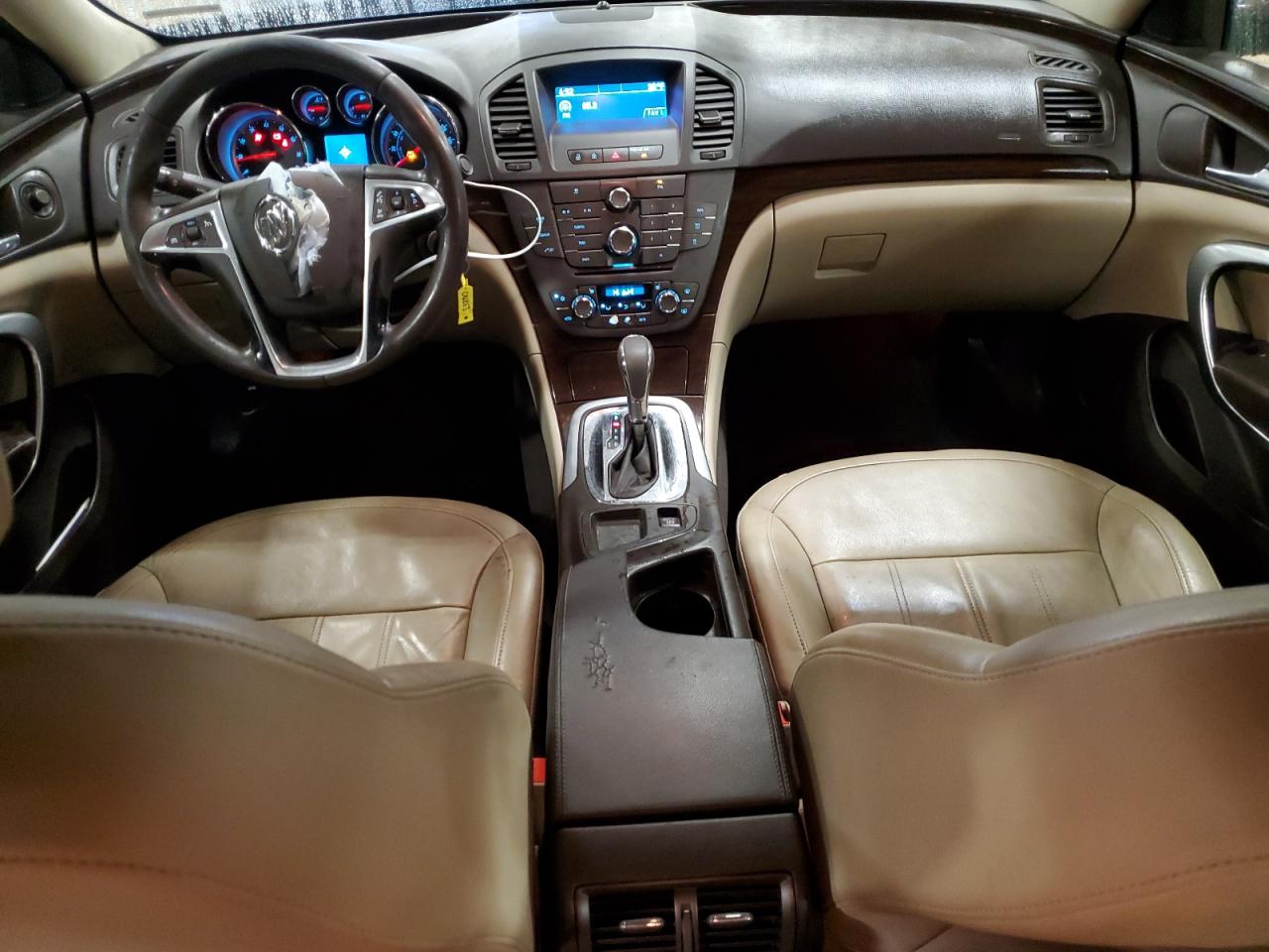 2011 Buick Regal VIN W04GT5GC9B1088461 Copart auction photo, front end / side damage thumbnail 8