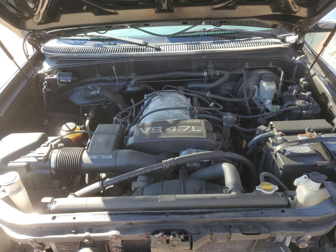 2001 Toyota Tundra VIN 5TBBT44191S171461 Copart auction photo, rear end / minor dent/scratches damage thumbnail 13