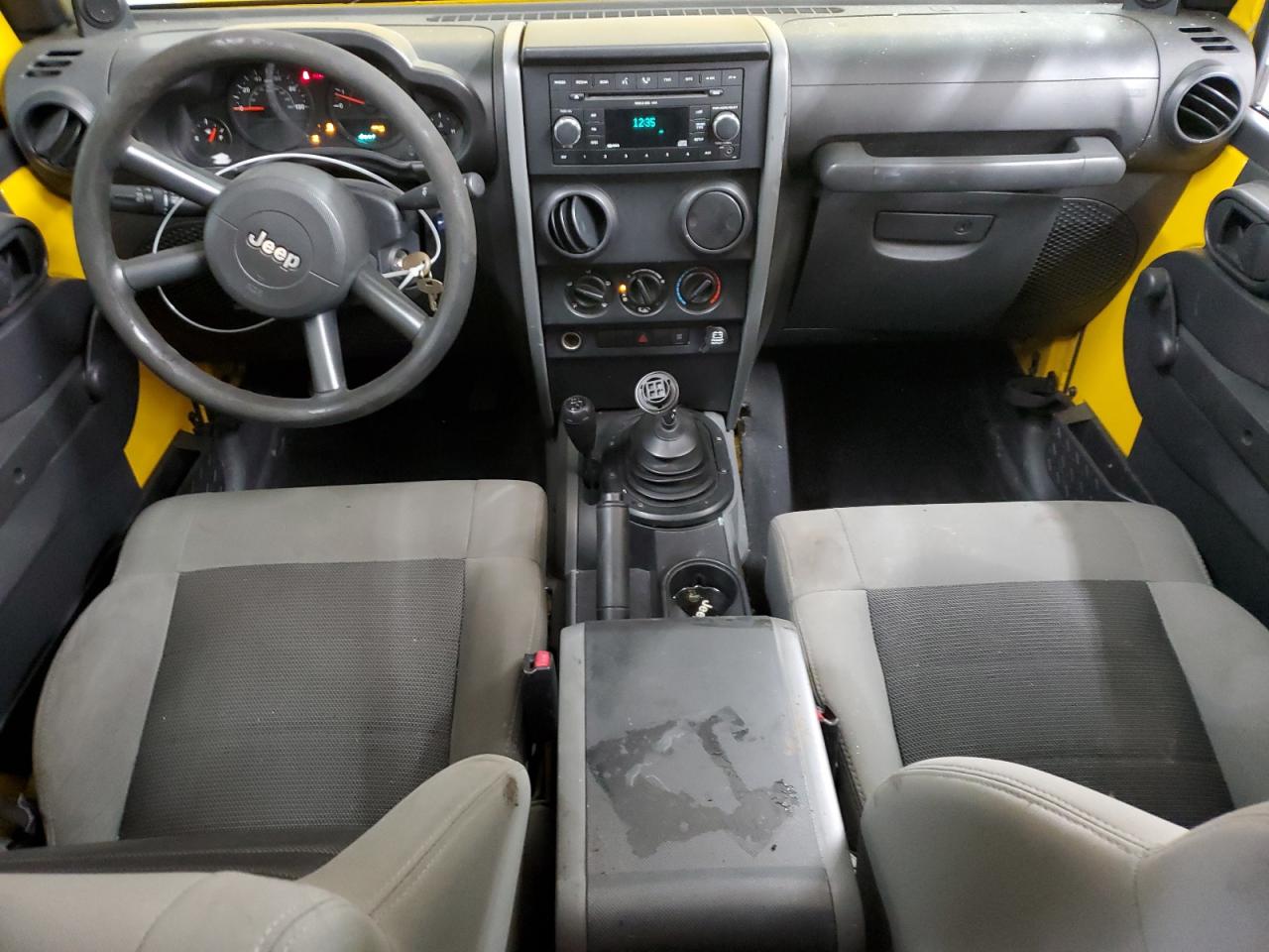 2008 Jeep Wrangler VIN 1J4GA39128L520021 Copart auction photo, rollover damage thumbnail 8
