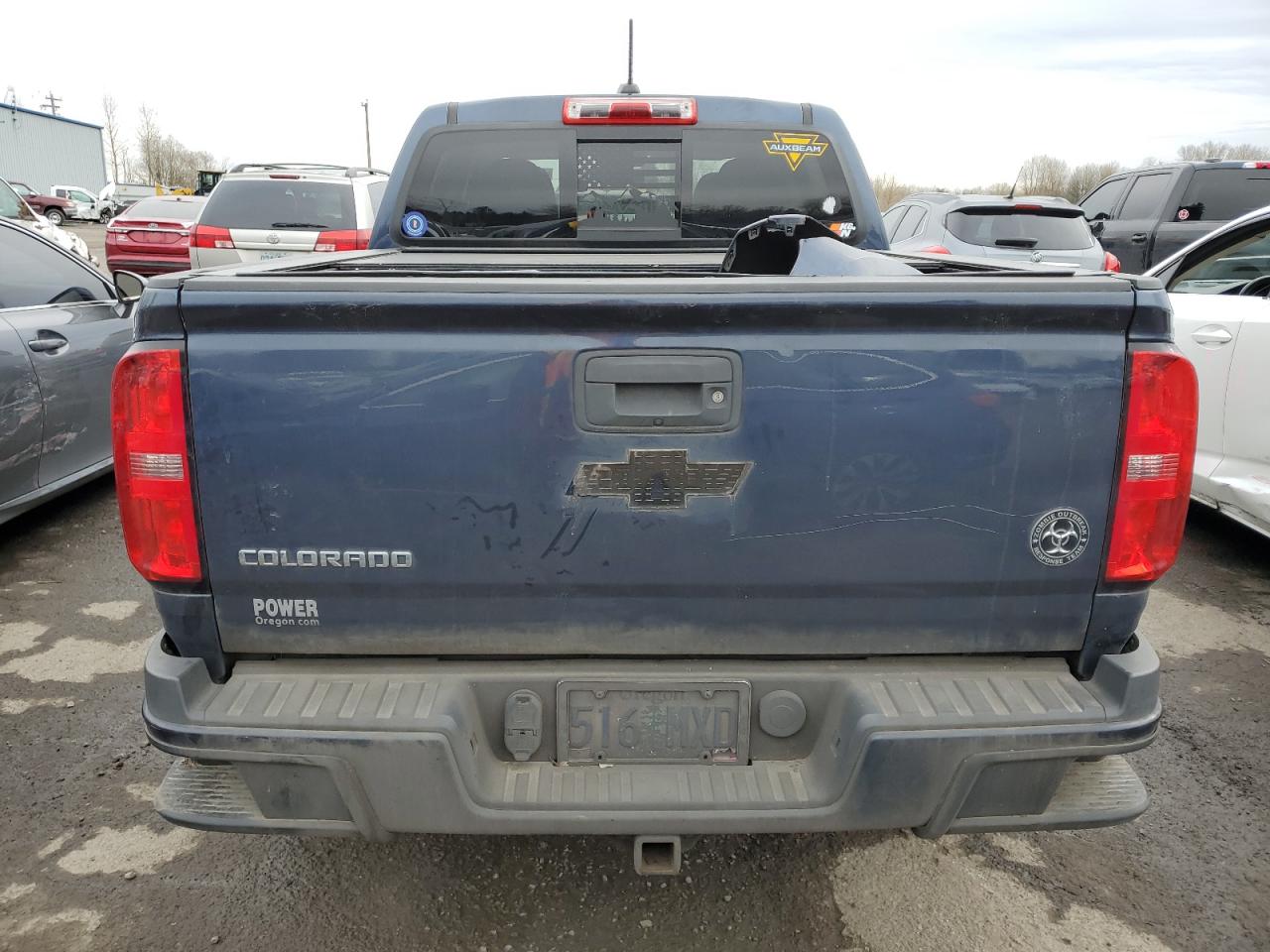 2018 Chevrolet Colorado VIN 1GCPTDE1XJ1321473 Copart auction photo, front end damage thumbnail 6