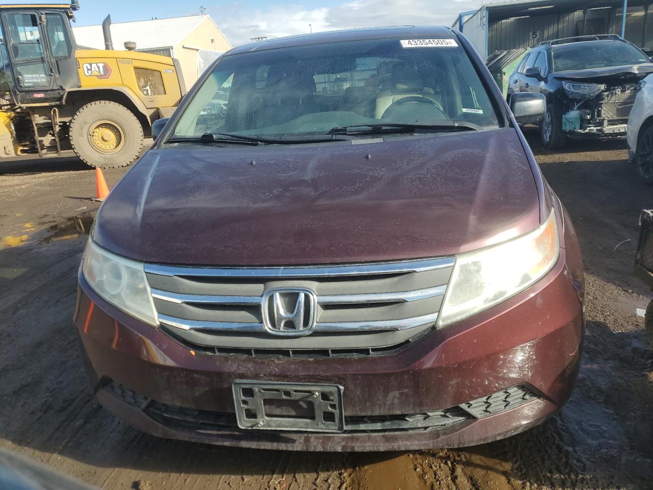 2011 Honda Odyssey VIN 5FNRL5H64BB059545 Copart auction photo, rear end damage thumbnail 5