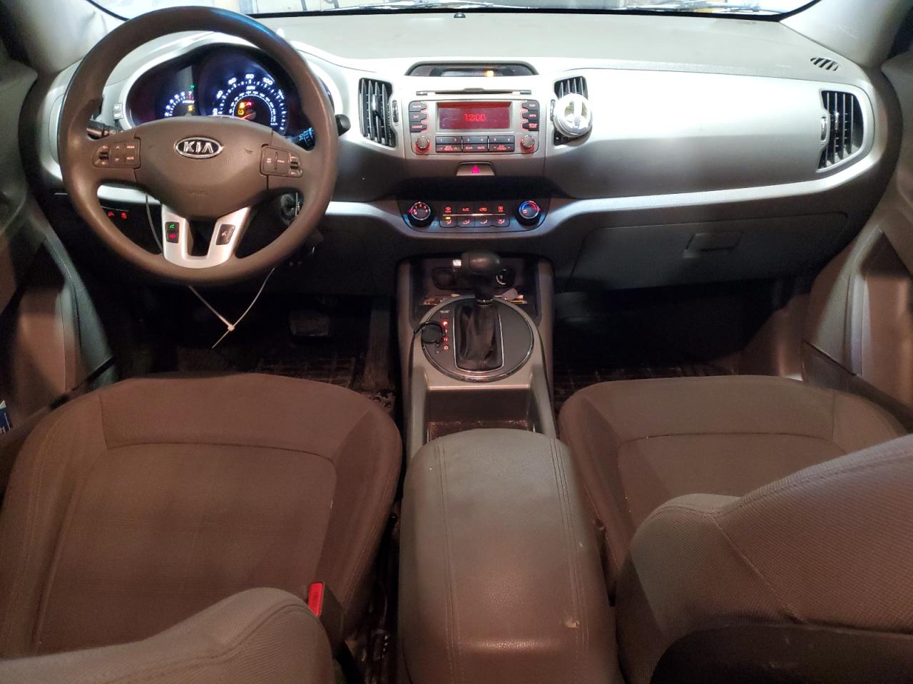 2012 KIA Sportage VIN KNDPBCA27C7218460 Copart auction photo, rear end / front end damage thumbnail 8