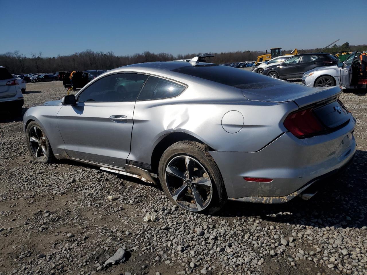 2020 Ford Mustang VIN 1FA6P8TH0L5172211 Copart auction photo, undercarriage / mechanical damage thumbnail 2