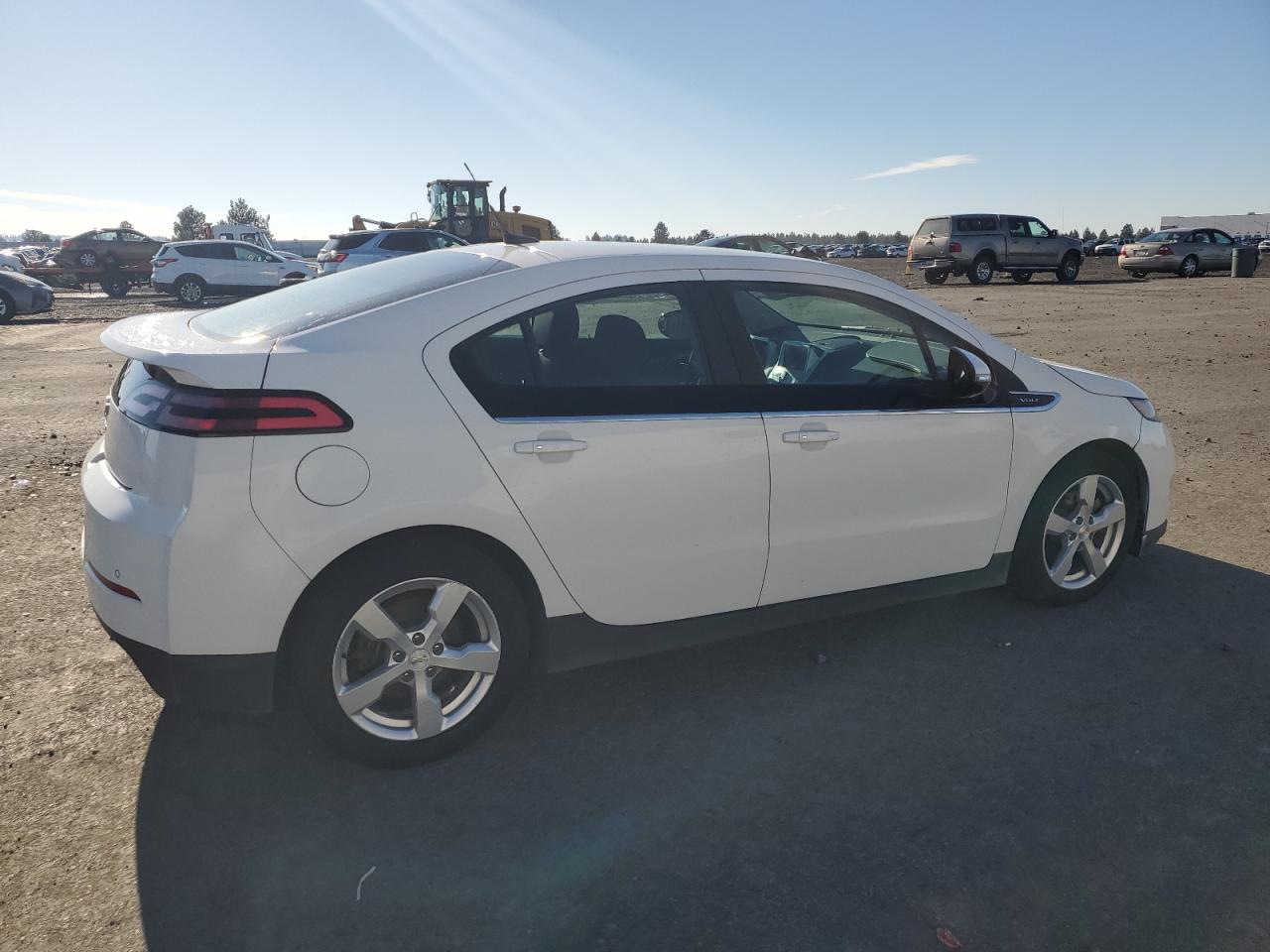 2013 Chevrolet Volt VIN 1G1RA6E42DU102149 Copart auction photo, normal wear damage thumbnail 3