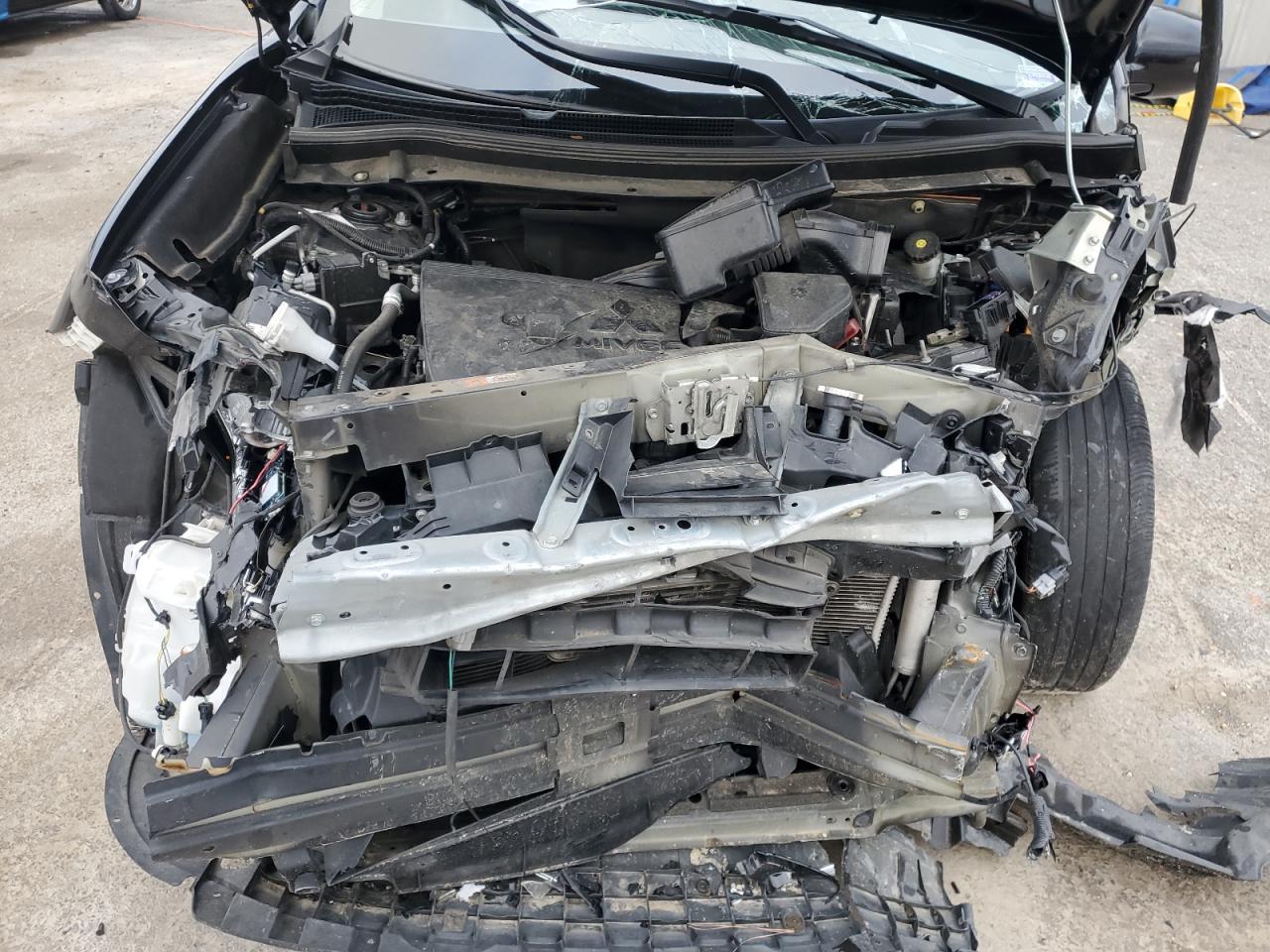 2020 Mitsubishi Outlander VIN JA4AD3A36LZ043853 Copart auction photo, front end / side damage thumbnail 12