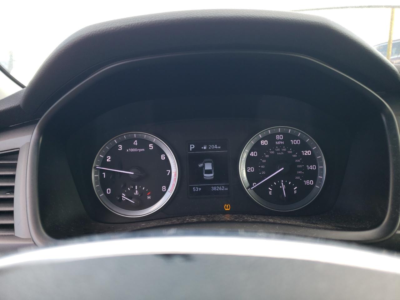 2019 Hyundai Sonata VIN 5NPE24AF9KH779902 Copart auction photo, front end / side damage thumbnail 9