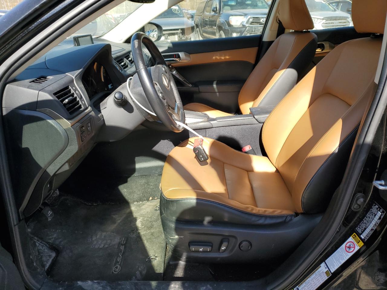 2015 Lexus CT VIN JTHKD5BH2F2239509 Copart auction photo, front end damage thumbnail 7