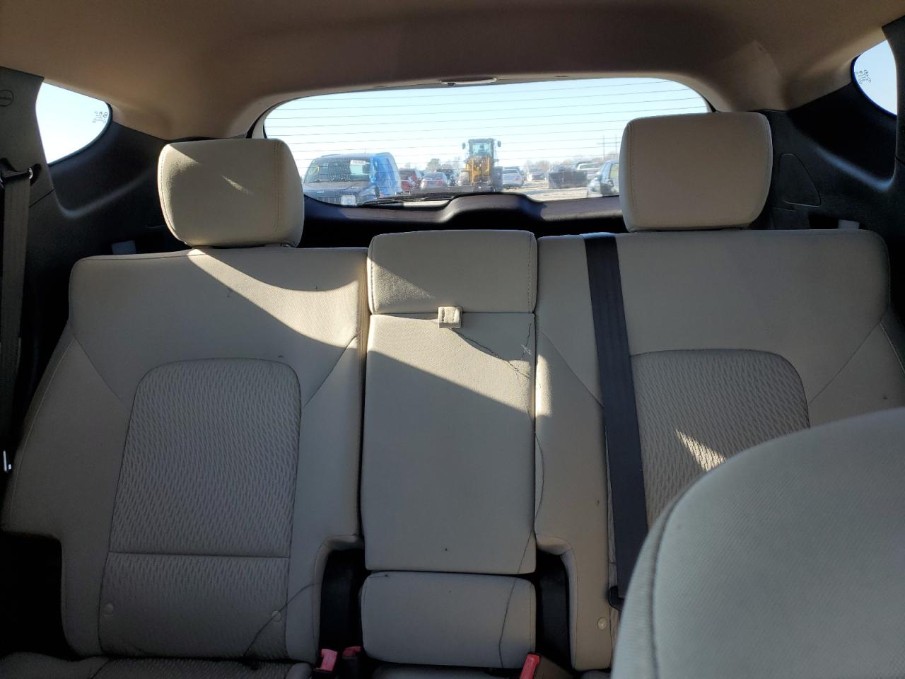 2013 Hyundai Santa Fe VIN 5XYZU3LB0DG048351 Copart auction photo, rear end damage thumbnail 10