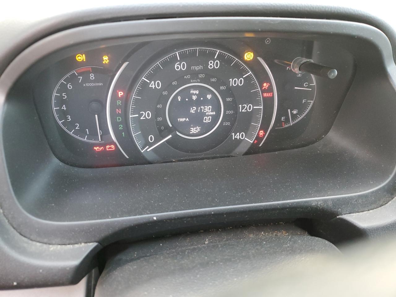 2012 Honda CR-V VIN 5J6RM4H35CL050553 Copart auction photo, front end damage thumbnail 9