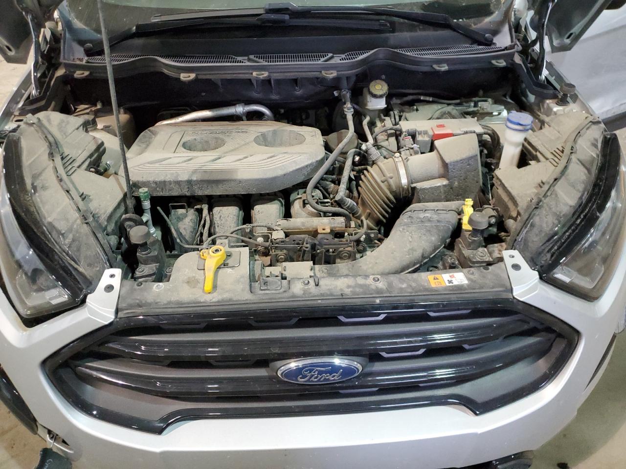 2019 Ford EcoSport VIN MAJ6S3JLXKC310050 Copart auction photo, all over damage thumbnail 12