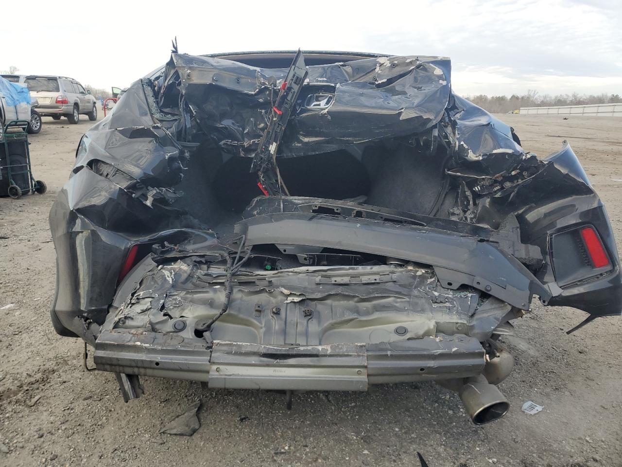 2015 Honda Accord VIN 1HGCT1B78FA011689 Copart auction photo, rear end / front end damage thumbnail 6