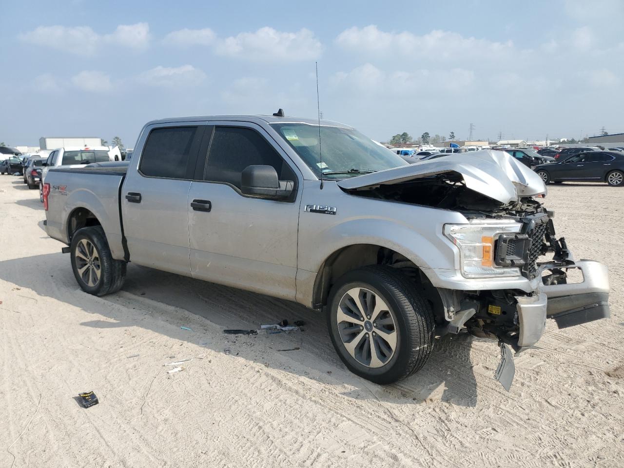 2020 Ford F-150 VIN 1FTEW1EP7LKD38083 Copart auction photo, front end / minor dent/scratches damage thumbnail 4