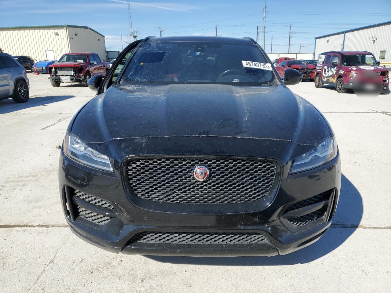 2018 Jaguar F-Pace VIN SADCL2FN4JA258024 Copart auction photo, side damage thumbnail 5