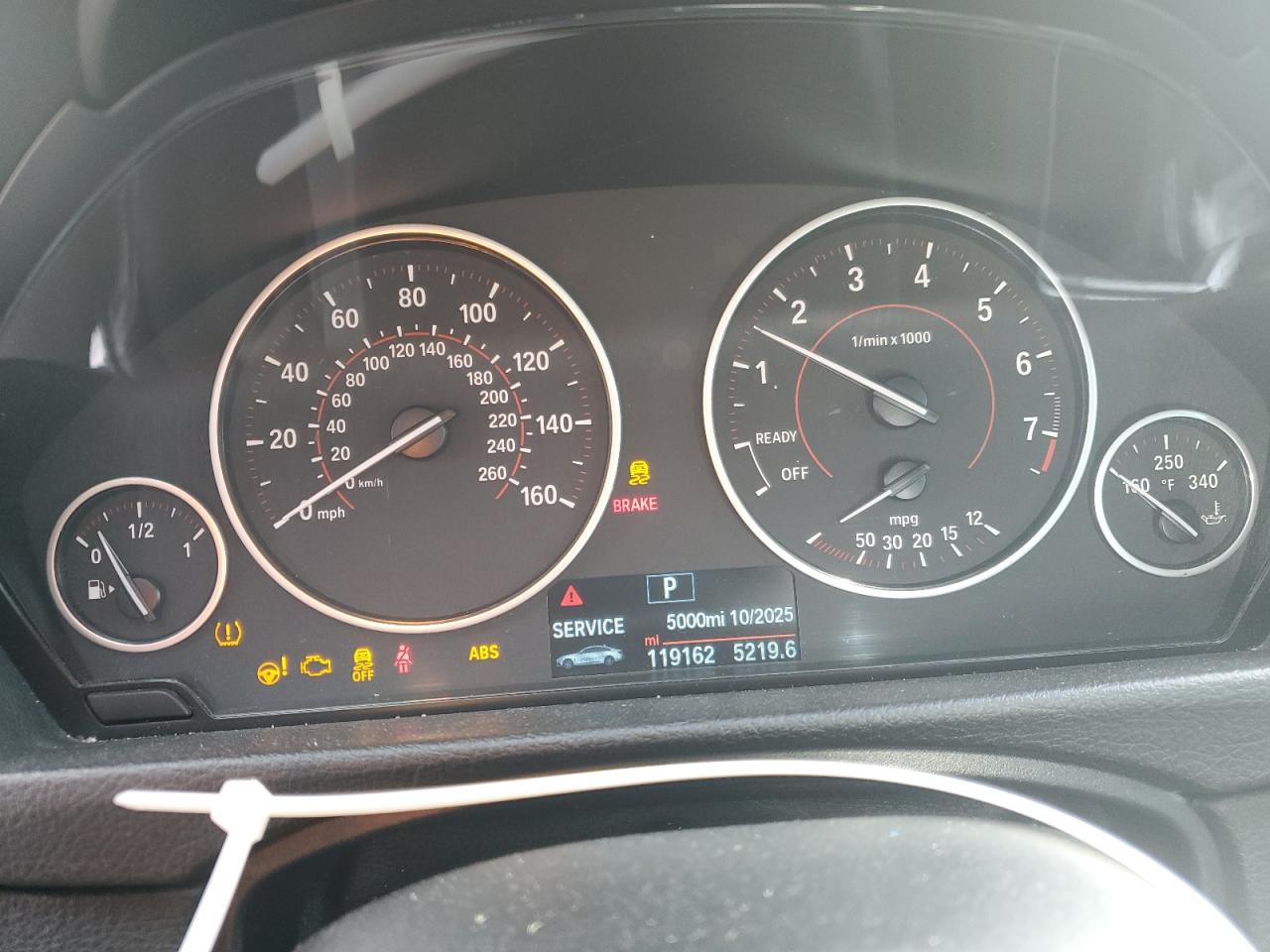 2017 BMW 4er VIN WBA4F7C39HG789621 Copart auction photo, front end / hail damage thumbnail 9