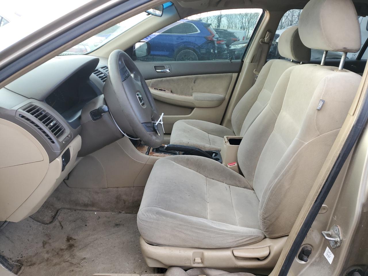 2003 Honda Accord VIN 1HGCM56663A033286 Copart auction photo, side / front end damage thumbnail 7