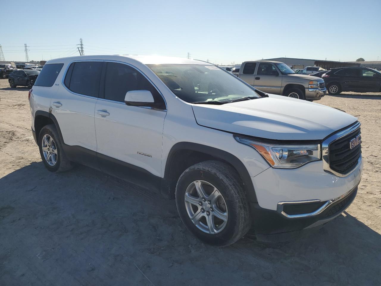 2019 GMC Acadia VIN 1GKKNKLA3KZ203896 Copart auction photo, side damage thumbnail 4