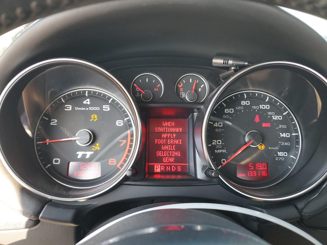 2008 Audi TT VIN TRUAF38J681003482 Copart auction photo, rear end damage thumbnail 9