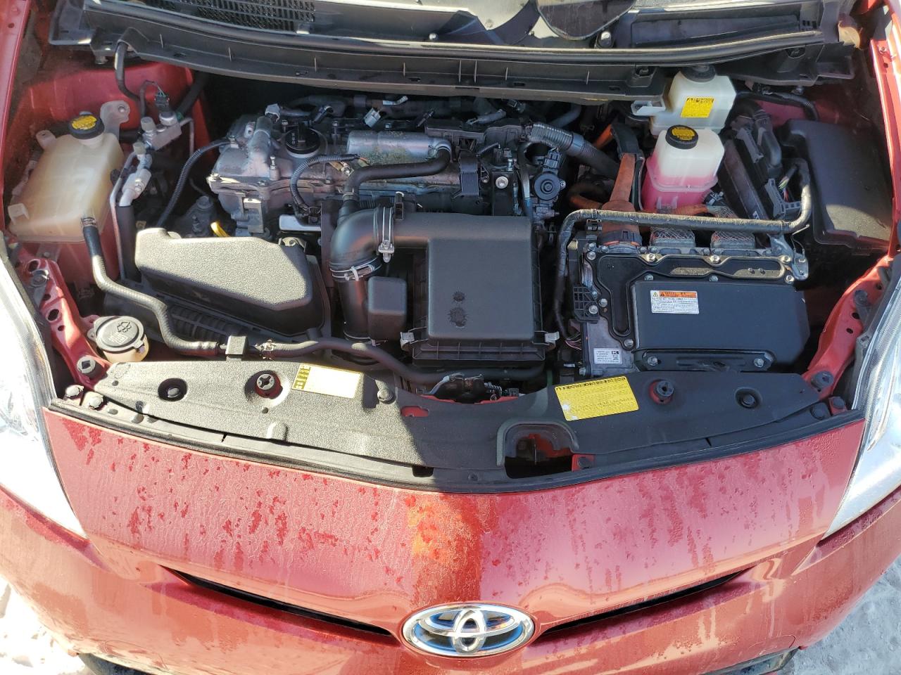 2013 Toyota Prius VIN JTDKN3DU3D1723592 Copart auction photo, minor dent/scratches damage thumbnail 11