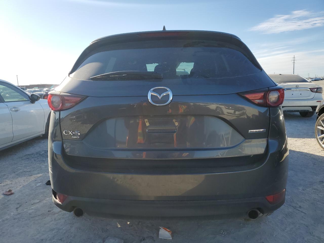 2020 Mazda CX-5 VIN JM3KFBDM4L0807391 Copart auction photo, front end damage thumbnail 6