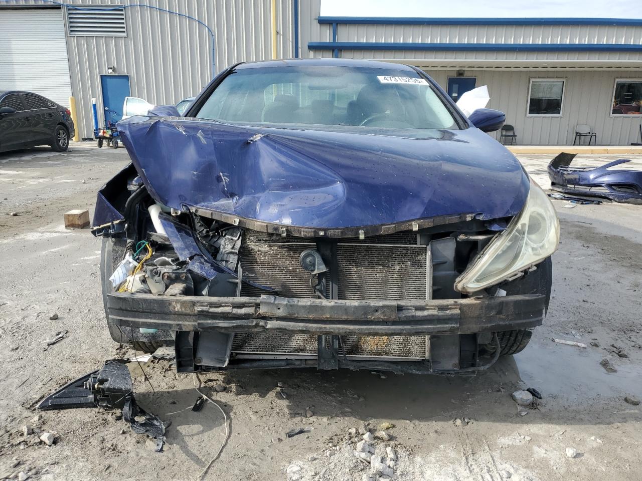 2011 Hyundai Sonata VIN 5NPEB4AC5BH212219 Copart auction photo, front end / minor dent/scratches damage thumbnail 5