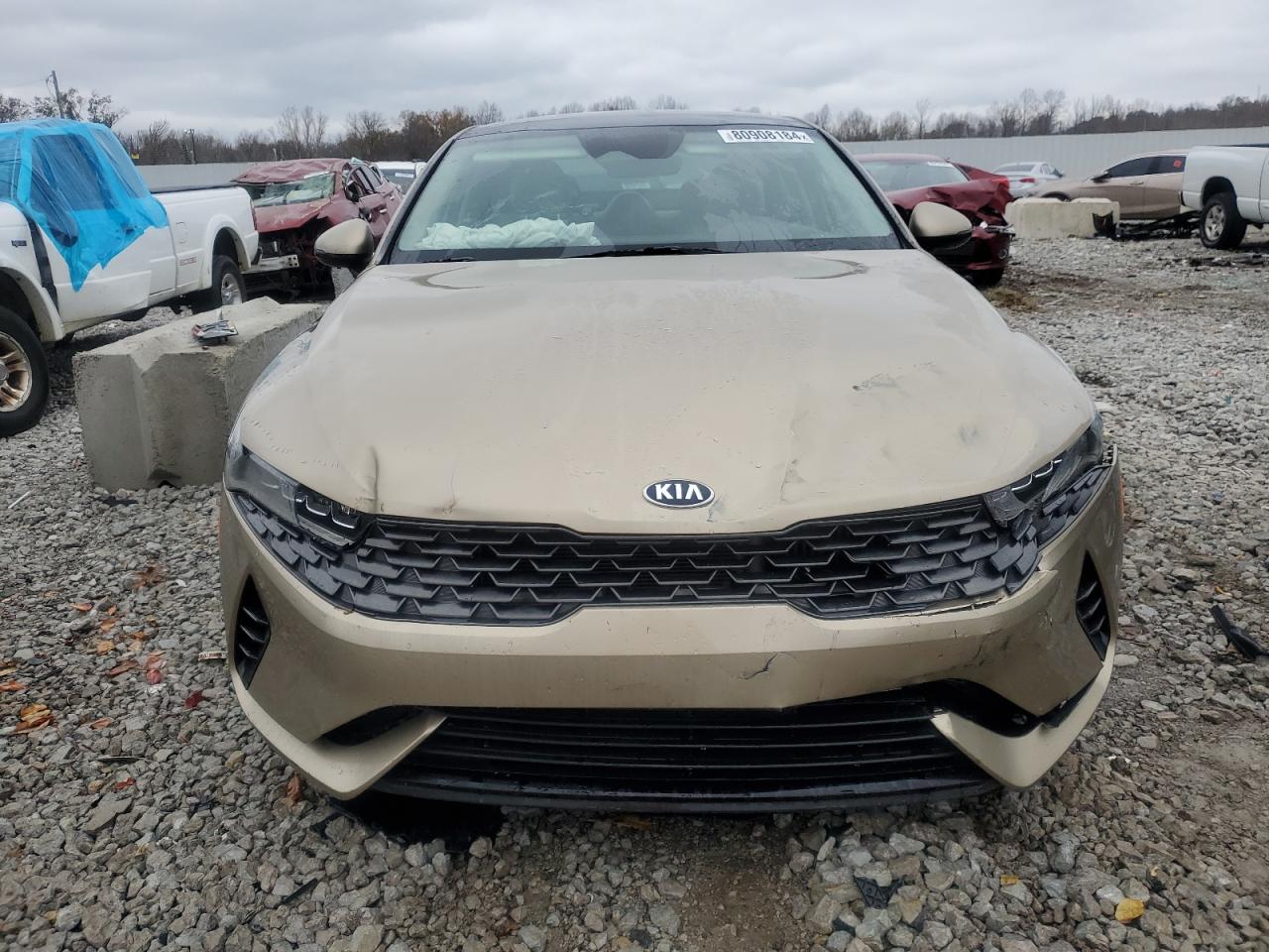 2021 KIA K5 VIN 5XXG34J28MG039355 Copart auction photo, front end damage thumbnail 5