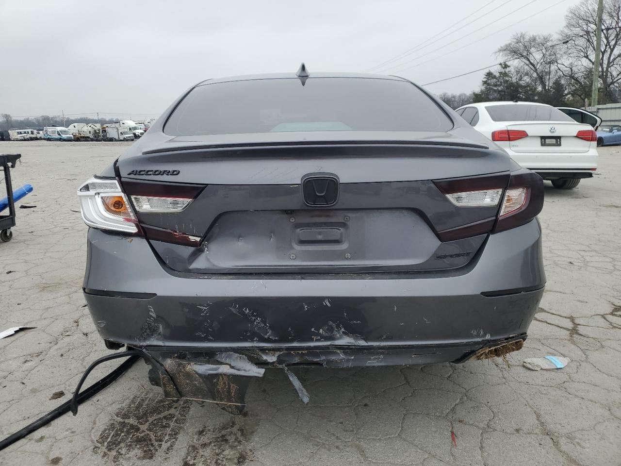 2019 Honda Accord VIN 1HGCV1F3XKA059562 Copart auction photo, front end damage thumbnail 6