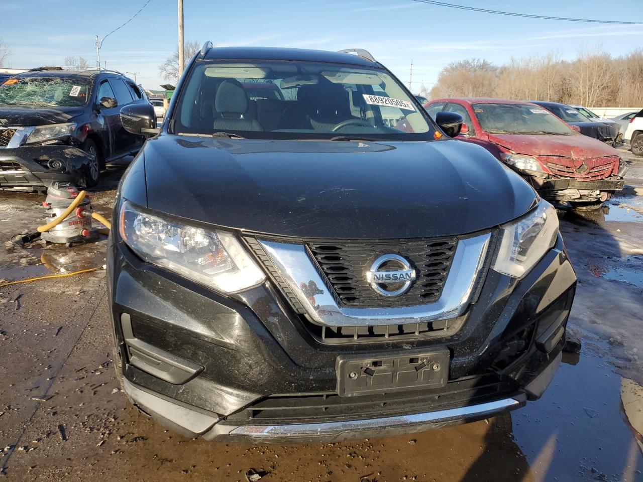 2017 Nissan Rogue VIN KNMAT2MV8HP561465 Copart auction photo, side damage thumbnail 5