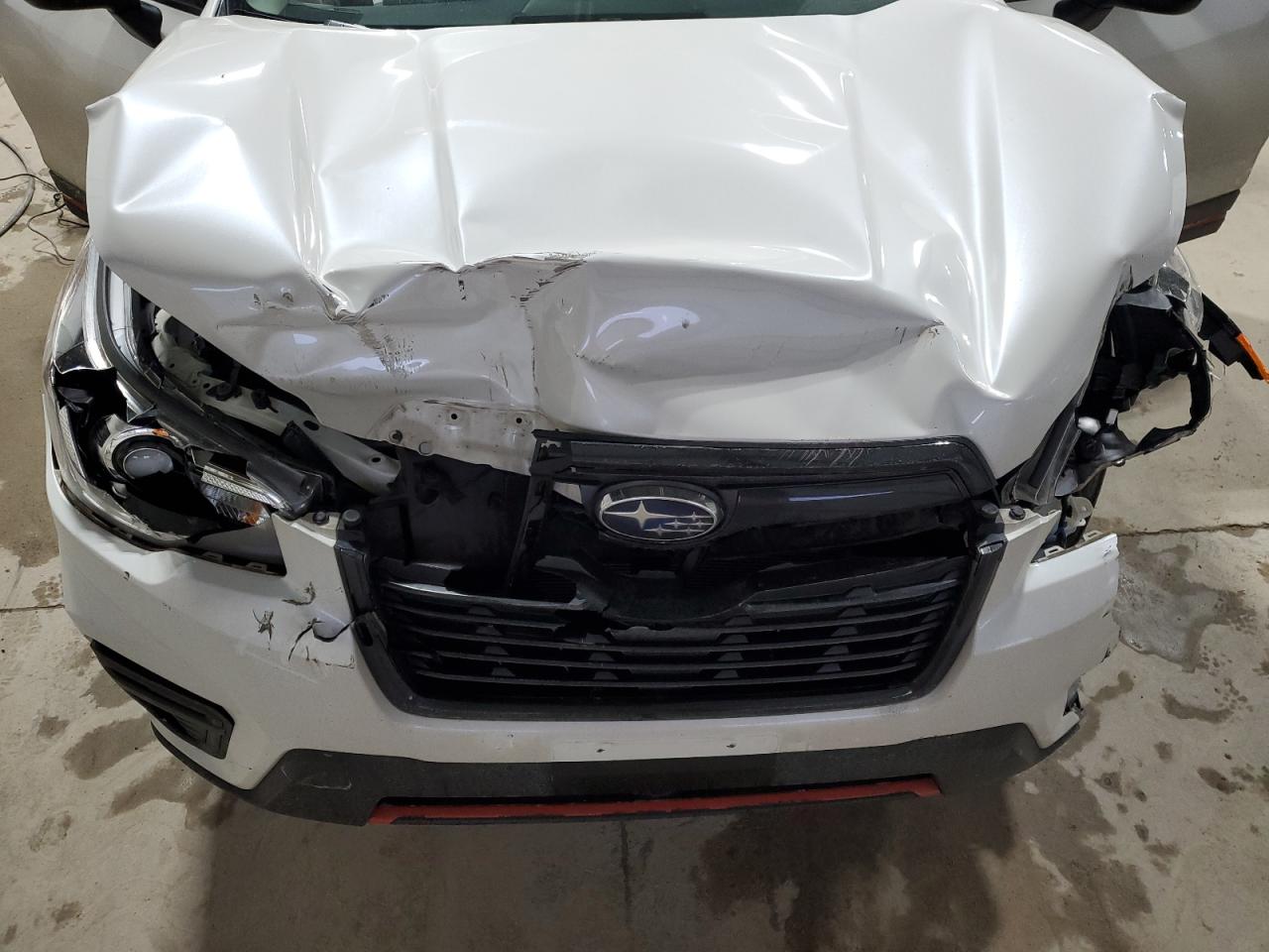 2019 Subaru Forester VIN JF2SKAKC3KH404738 Copart auction photo, front end damage thumbnail 14