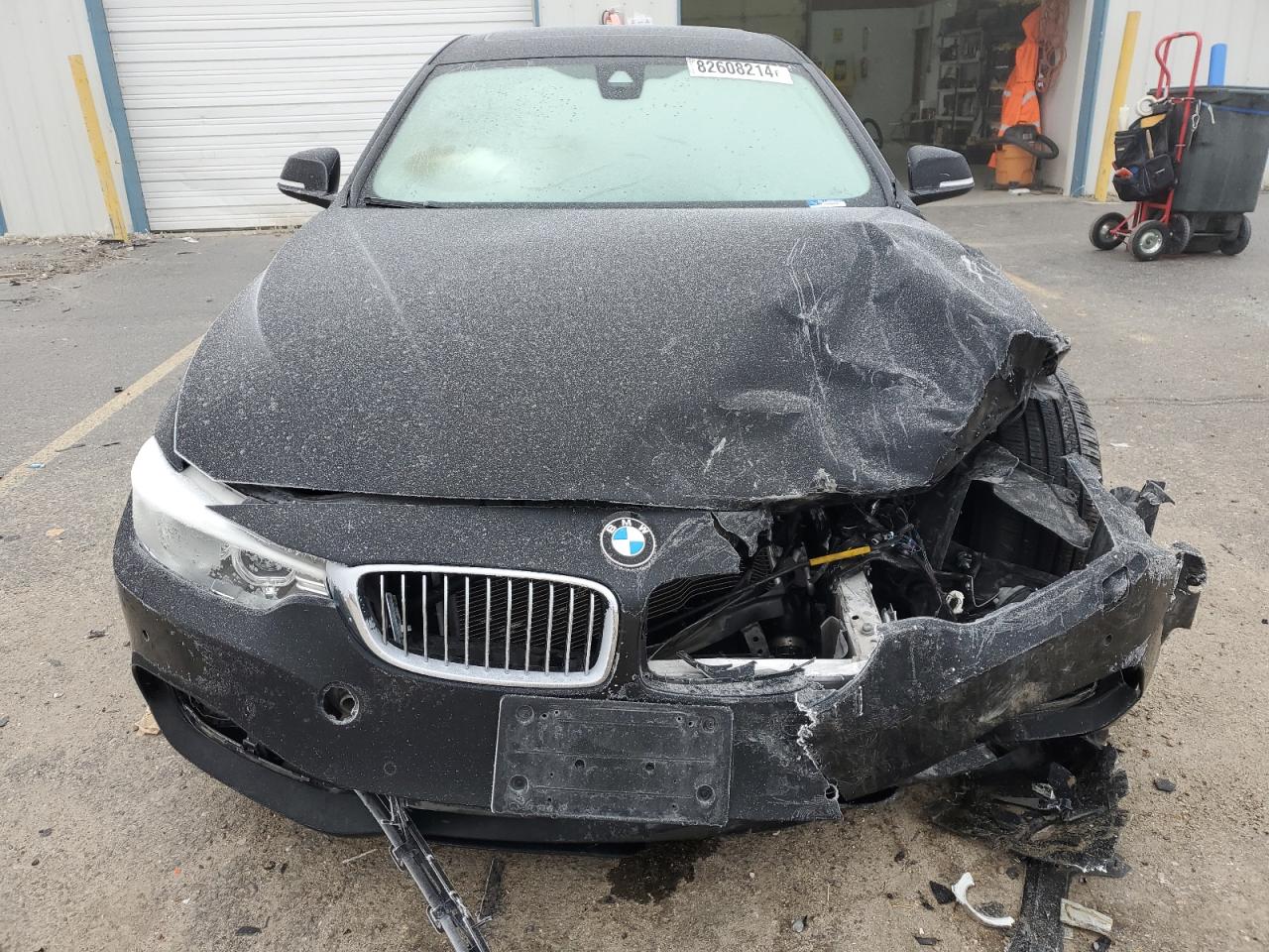 2016 BMW 4er VIN WBA4C9C51GG138620 Copart auction photo, front end / undercarriage damage thumbnail 5