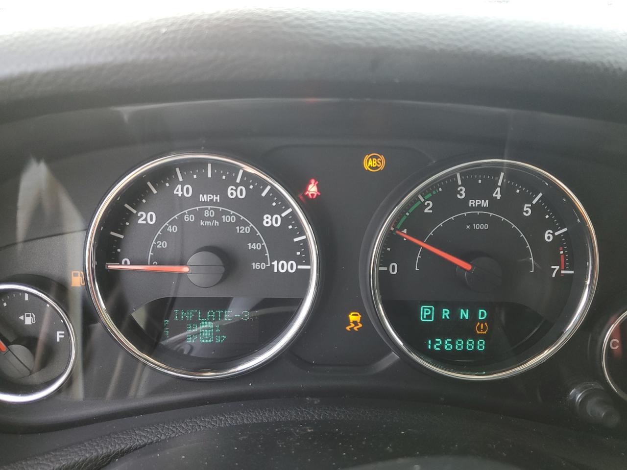 2013 Jeep Wrangler VIN 1C4BJWDG0DL700296 Copart auction photo, front end / side damage thumbnail 9