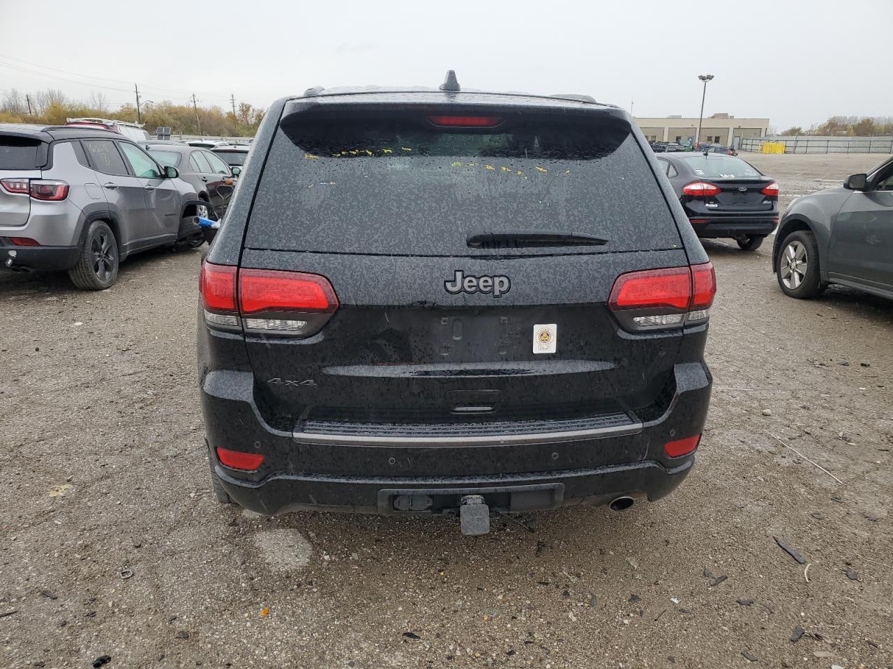 2021 Jeep Grand Cherokee VIN 1C4RJFBG3MC619701 Copart auction photo, top/roof / mechanical damage thumbnail 6