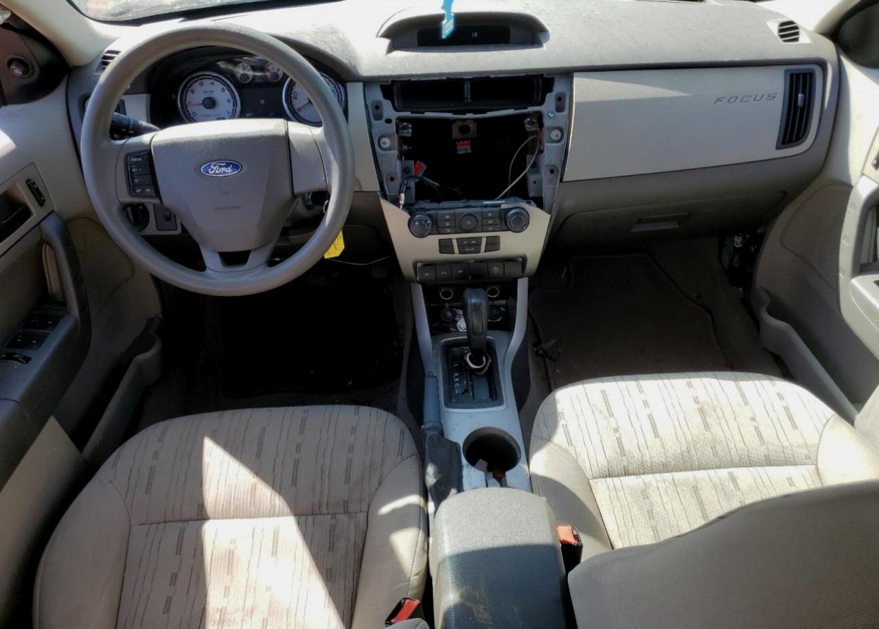 2008 Ford Focus VIN 1FAHP35N58W133274 Copart auction photo, rear end / side damage thumbnail 8