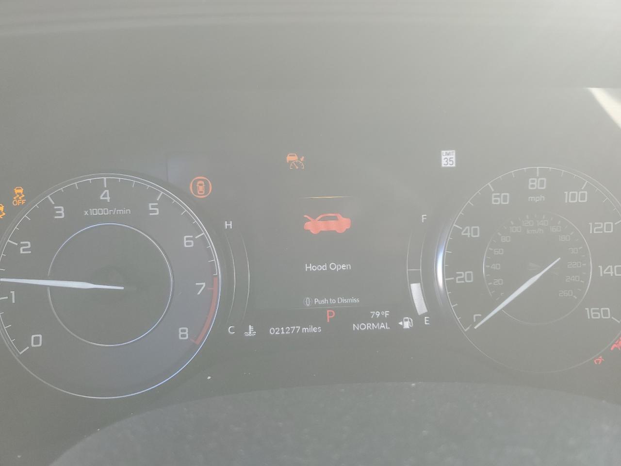 2023 Acura TLX VIN 19UUB5F49PA003696 Copart auction photo, front end / minor dent/scratches damage thumbnail 9
