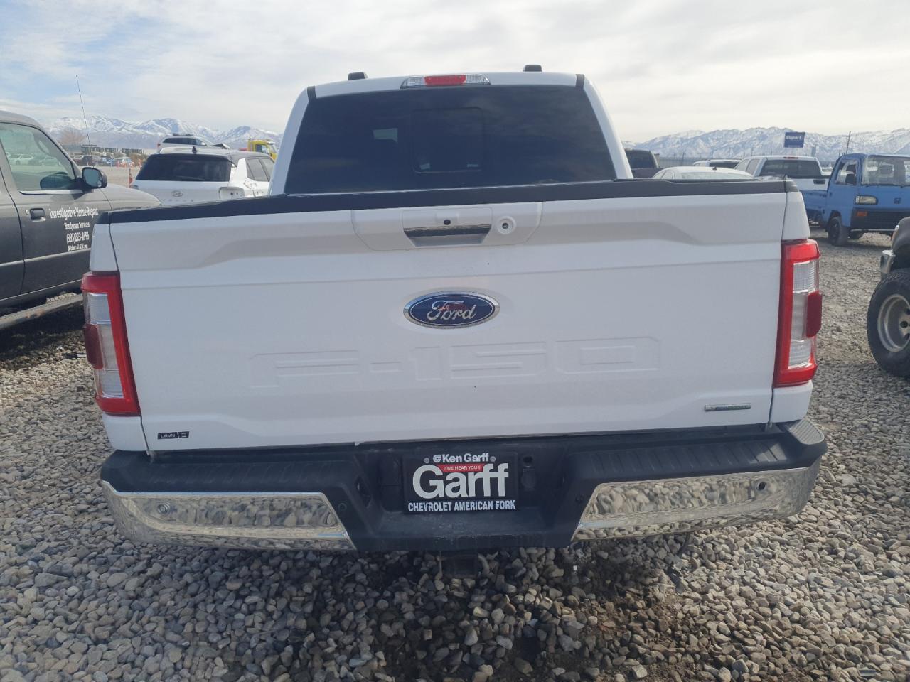 2023 Ford F-150 VIN 1FTFW1E83PKD22563 Copart auction photo, front end damage thumbnail 6