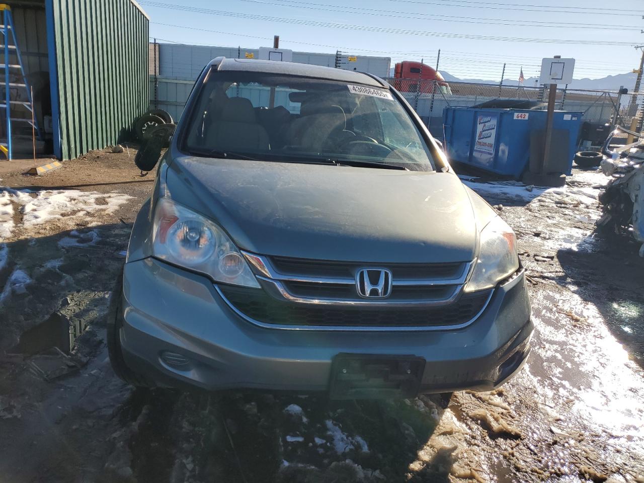 2011 Honda CR-V VIN 5J6RE4H55BL067754 Copart auction photo, rollover damage thumbnail 5