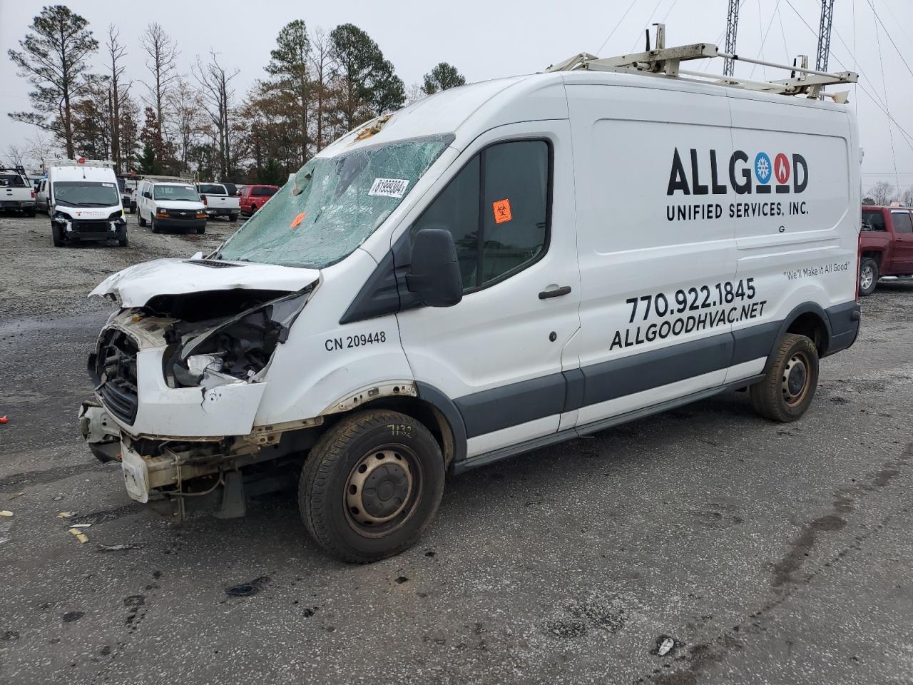 2016 Ford Transit VIN 1FTYR2CG4GKA55370