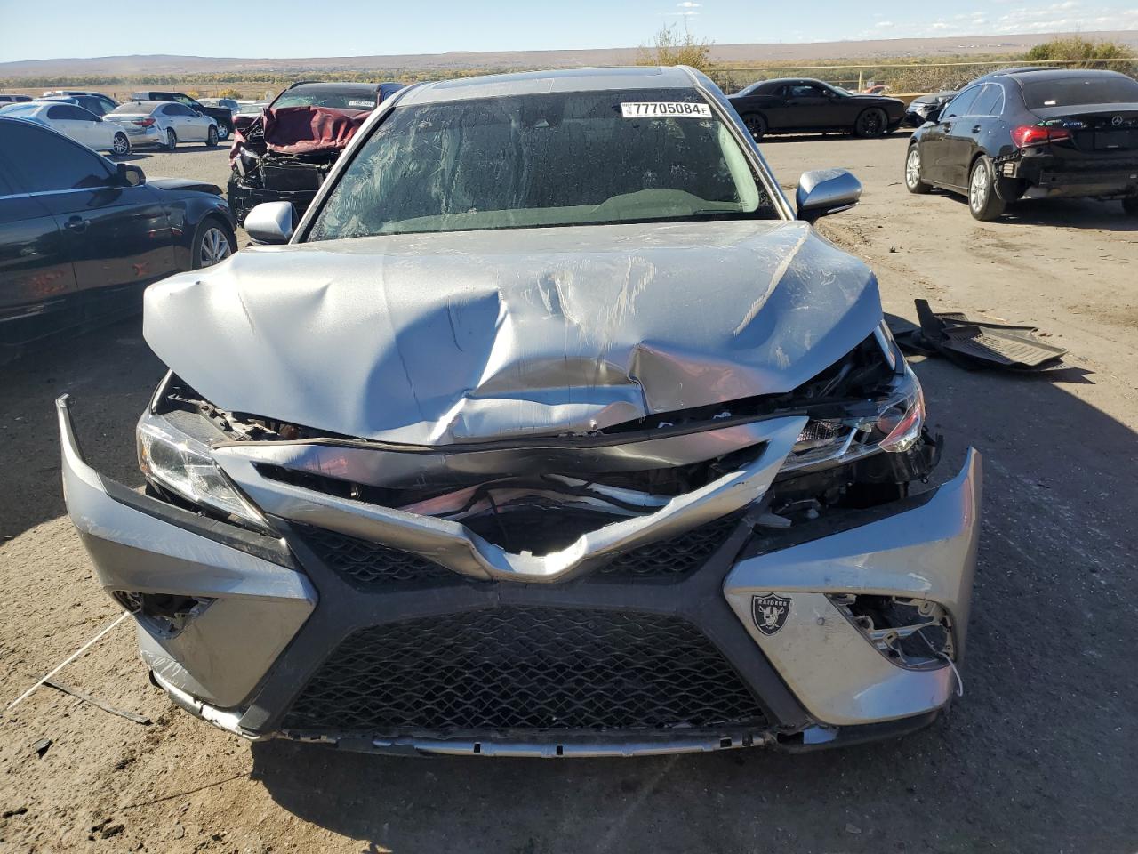 2020 Toyota Camry VIN 4T1M11BK4LU011367 Copart auction photo, front end damage thumbnail 5