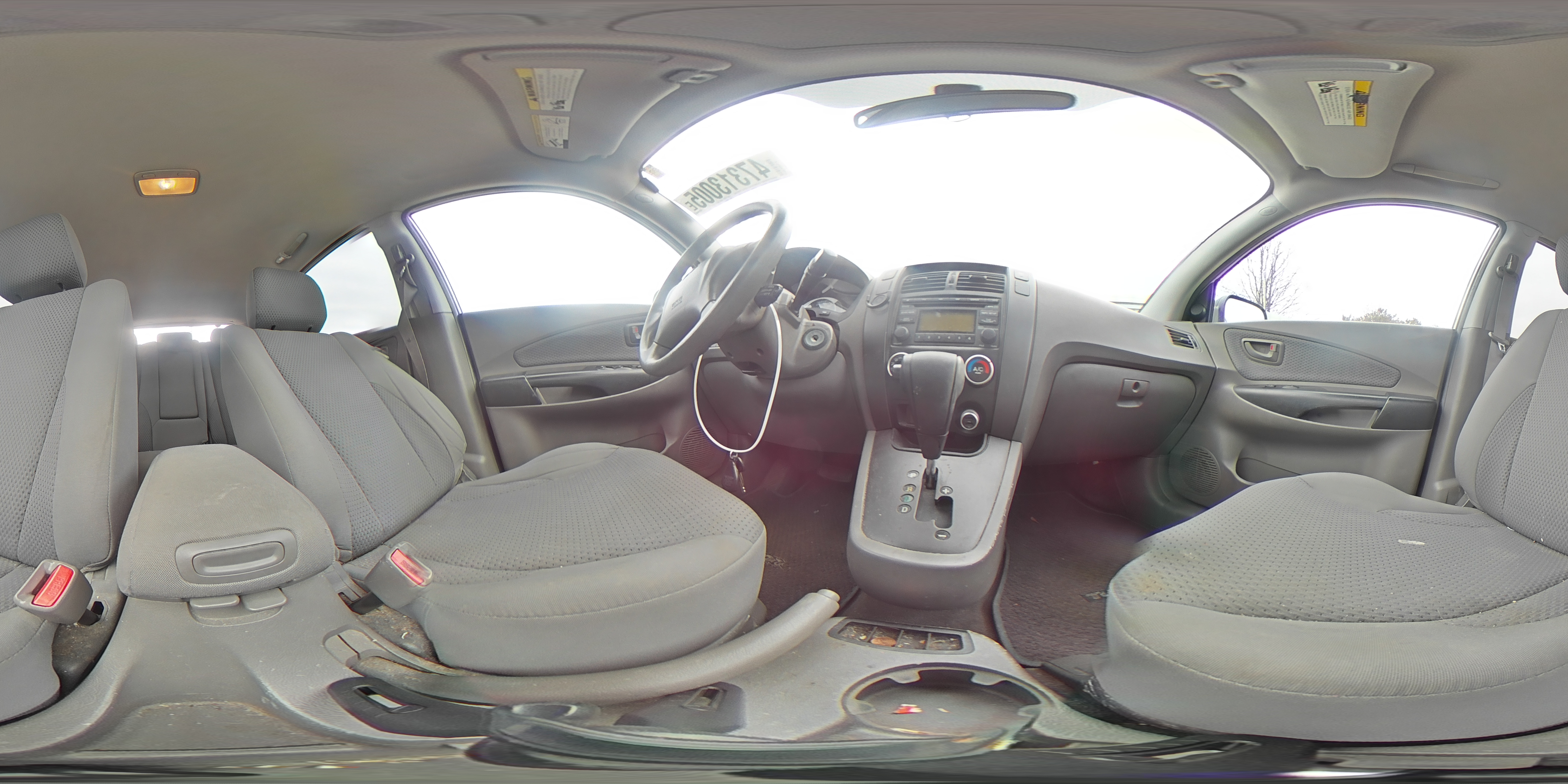 2009 Hyundai Tucson VIN KM8JM12B59U105017 Copart auction photo, rear end / front end damage thumbnail 14