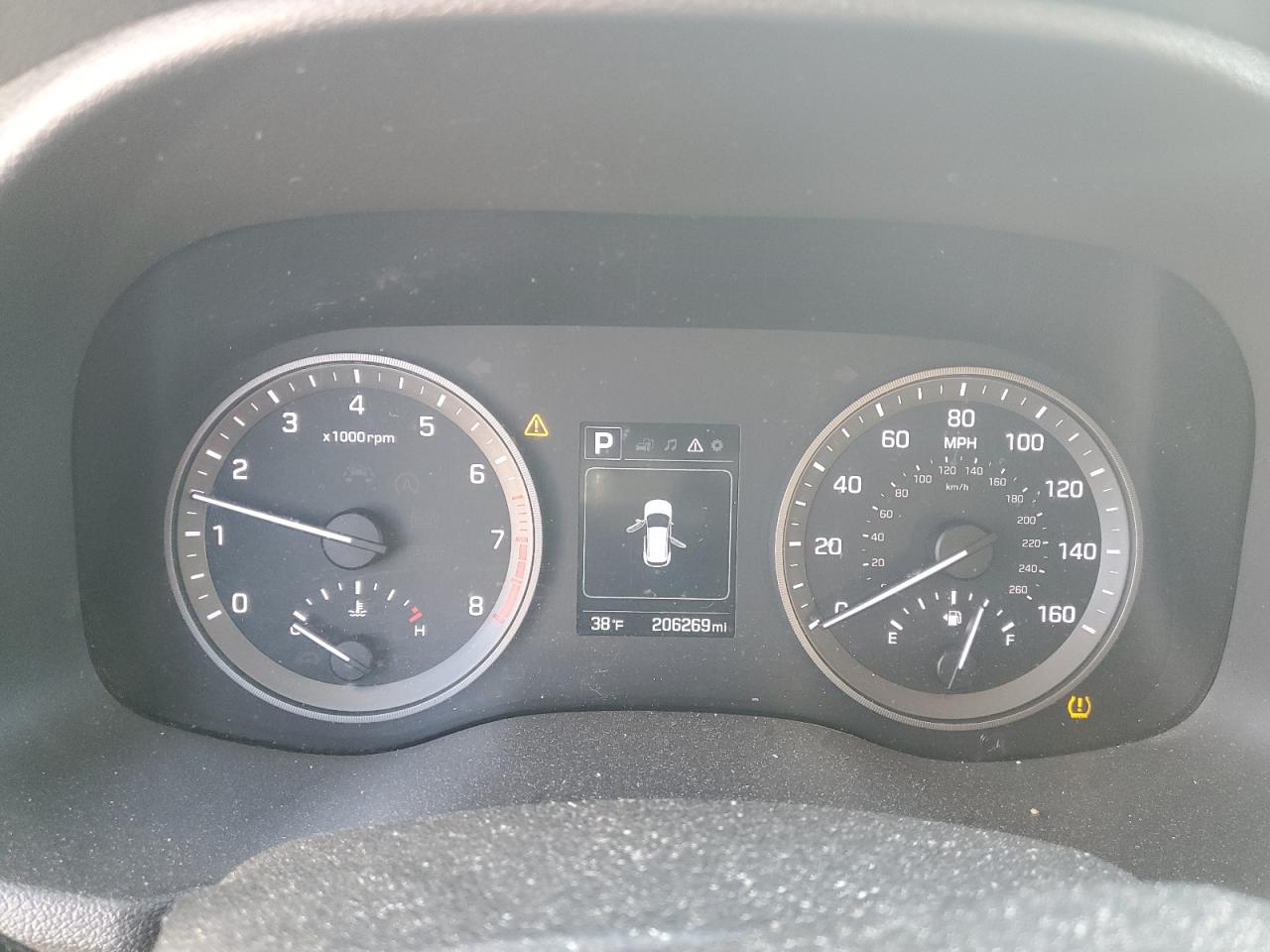 2016 Hyundai Tucson VIN KM8J33A48GU124563 Copart auction photo, minor dent/scratches damage thumbnail 9