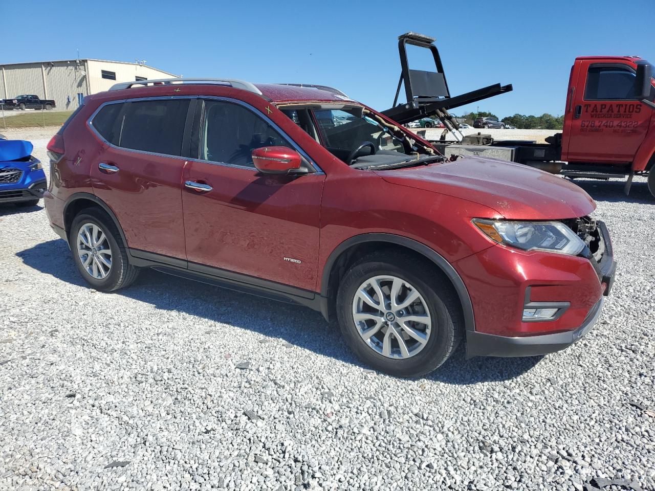 2018 Nissan Rogue VIN 5N1ET2MT3JC833526 Copart auction photo, front end / mechanical damage thumbnail 4