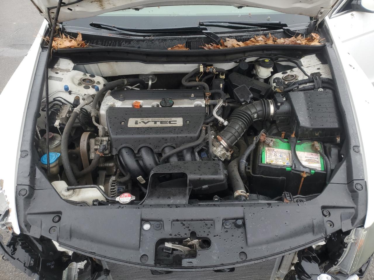 2008 Honda Accord VIN 1HGCP26458A036725 Copart auction photo, front end / side damage thumbnail 11