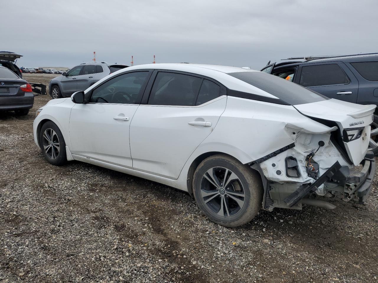 2020 Nissan Sentra VIN 3N1AB8CV2LY260448 Copart auction photo, rear end / minor dent/scratches damage thumbnail 2