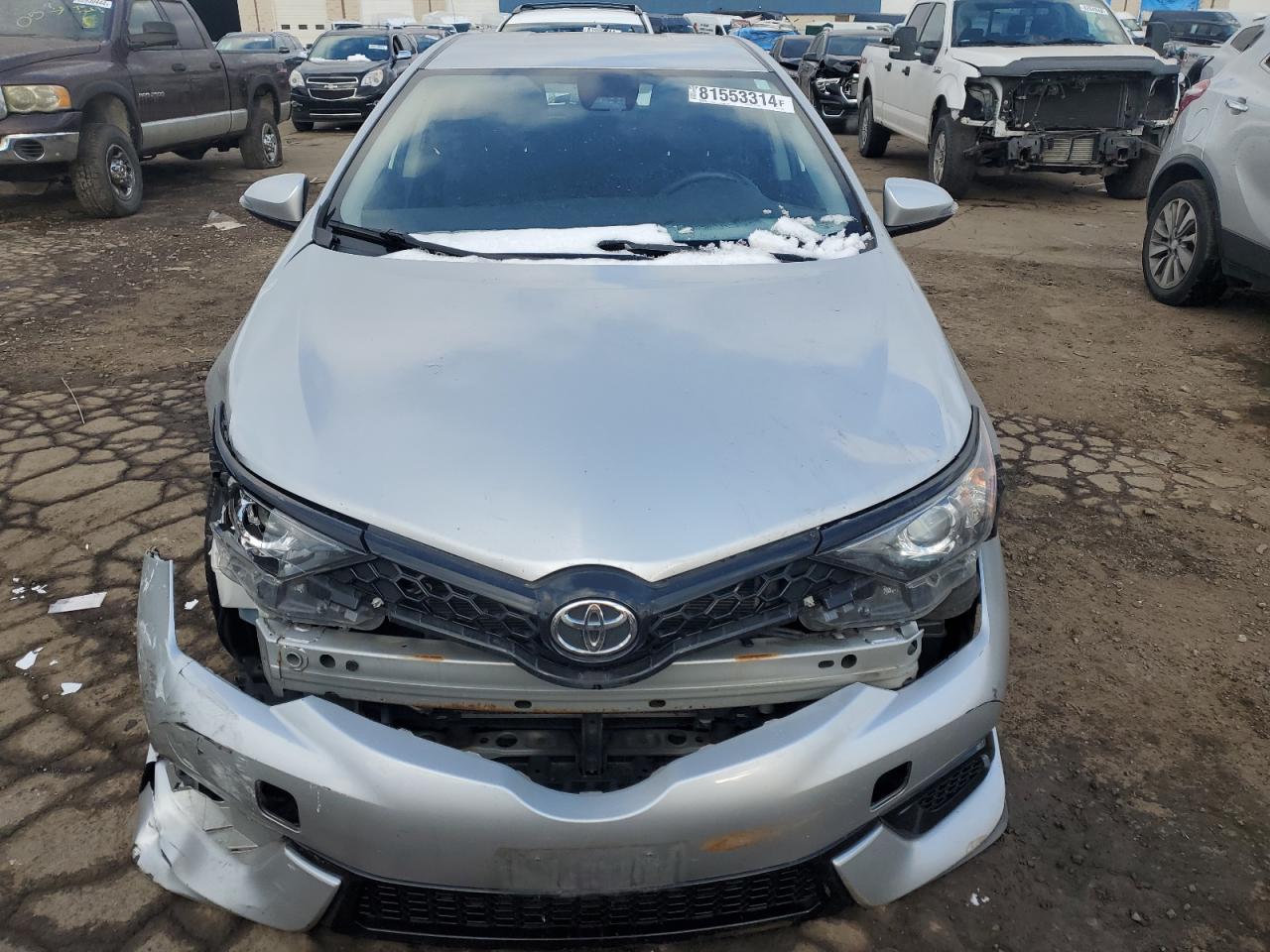 2017 Toyota Corolla VIN JTNKARJE7HJ533131 Copart auction photo, front end damage thumbnail 5
