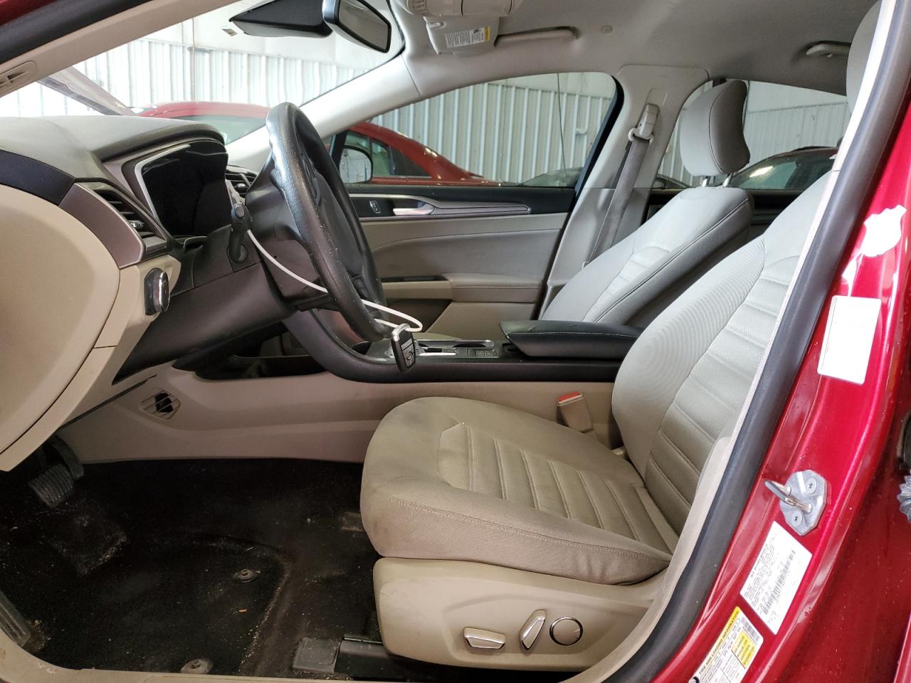 2019 Ford Fusion VIN 3FA6P0LU7KR225576 Copart auction photo, front end damage thumbnail 7