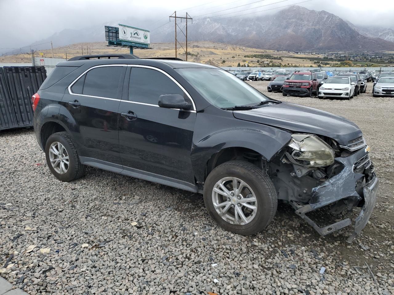 2017 Chevrolet Equinox VIN 2GNFLFEK3H6146093 Copart auction photo, front end damage thumbnail 4