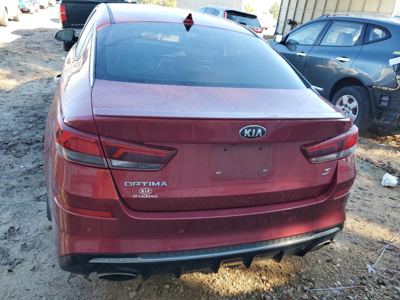 2020 KIA Optima VIN 5XXGT4L32LG447306 Copart auction photo, front end damage thumbnail 6