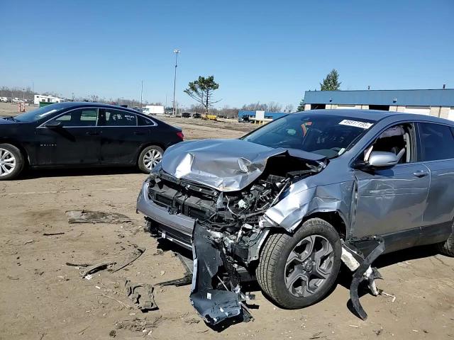 2017 Honda CR-V VIN 7FARW1H51HE018214 Copart auction photo, front end / side damage thumbnail 10