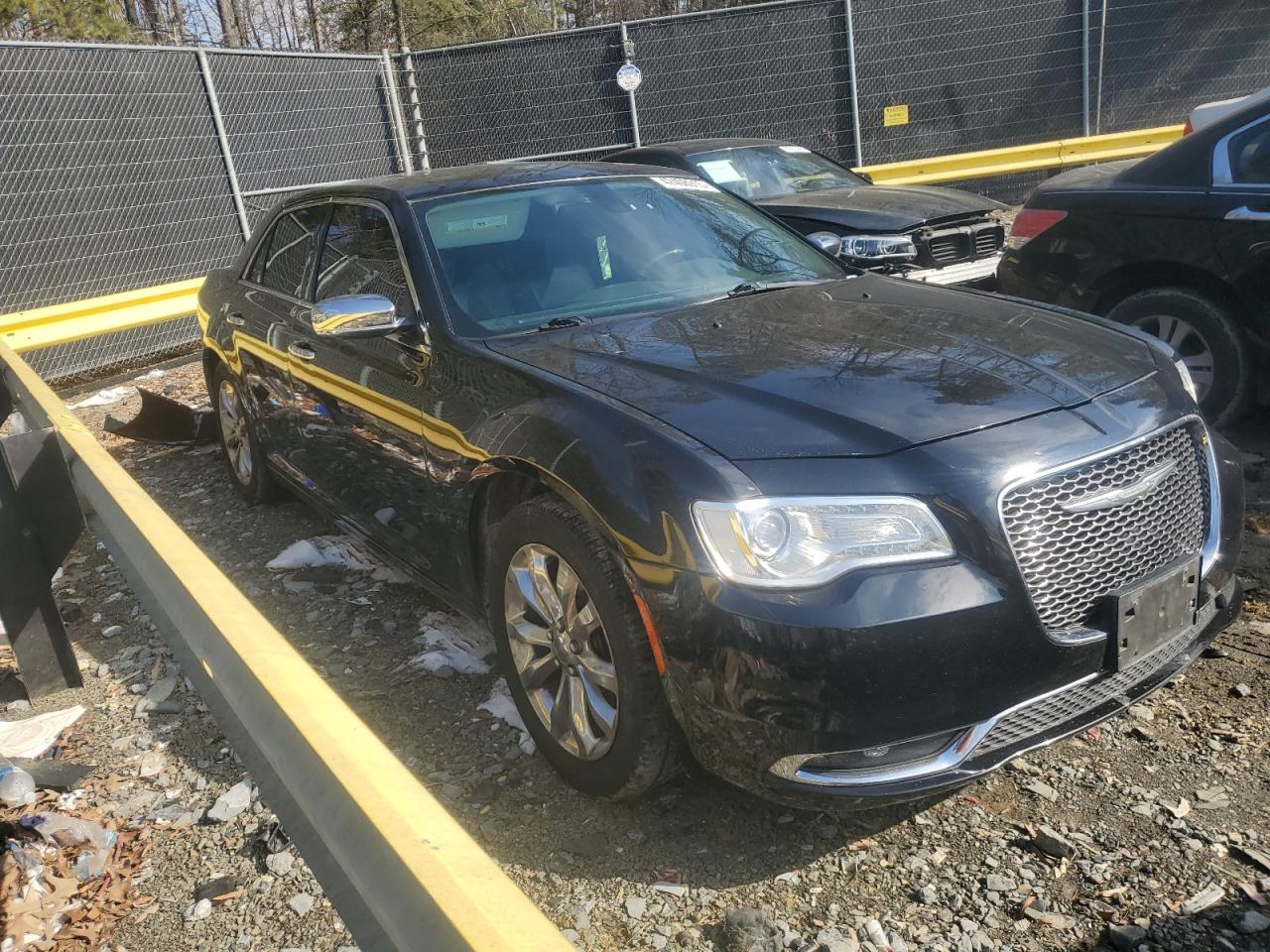 2016 Chrysler 300 VIN 2C3CCAKG9GH182599 Copart auction photo, rear end / side damage thumbnail 4